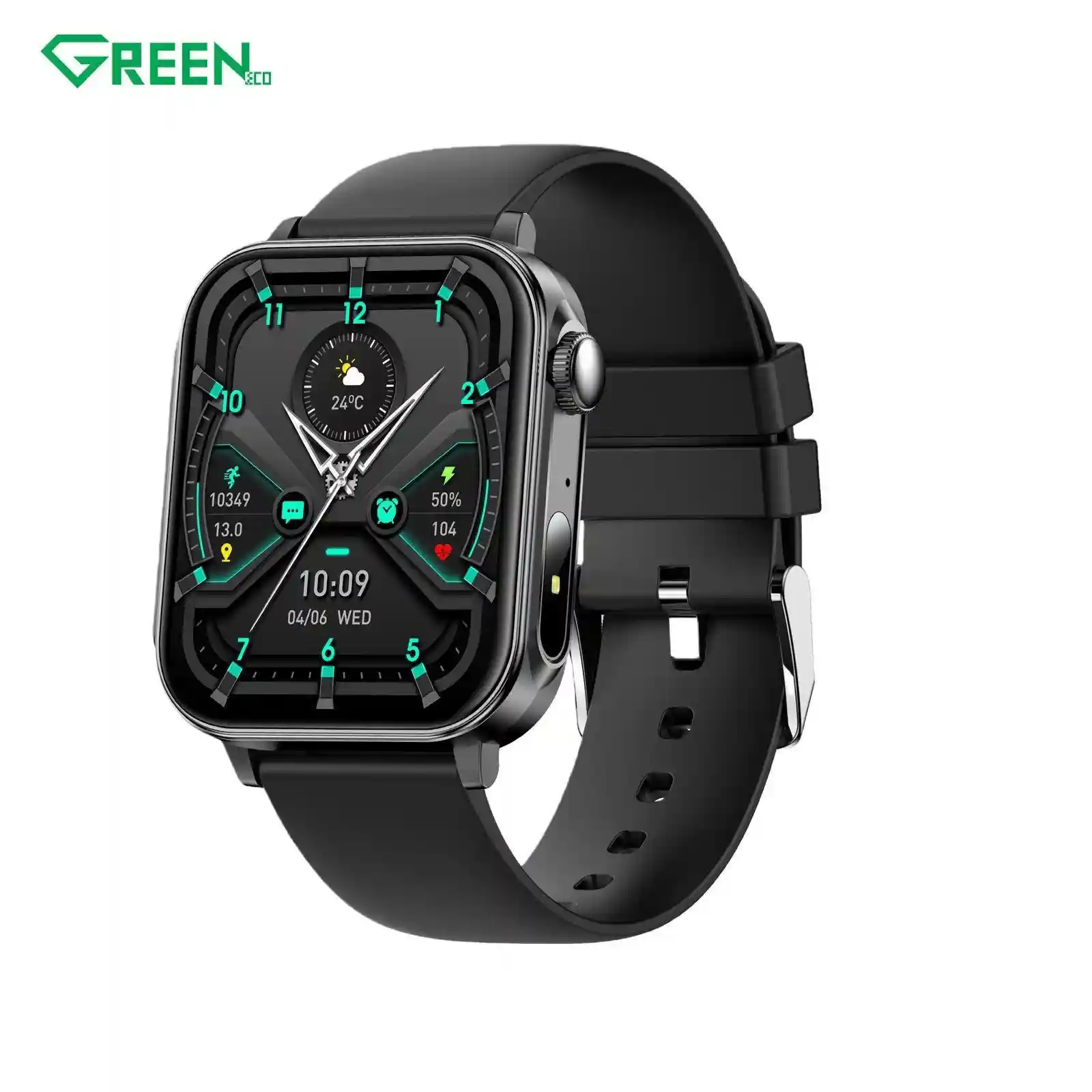 Green Smart Watch E53