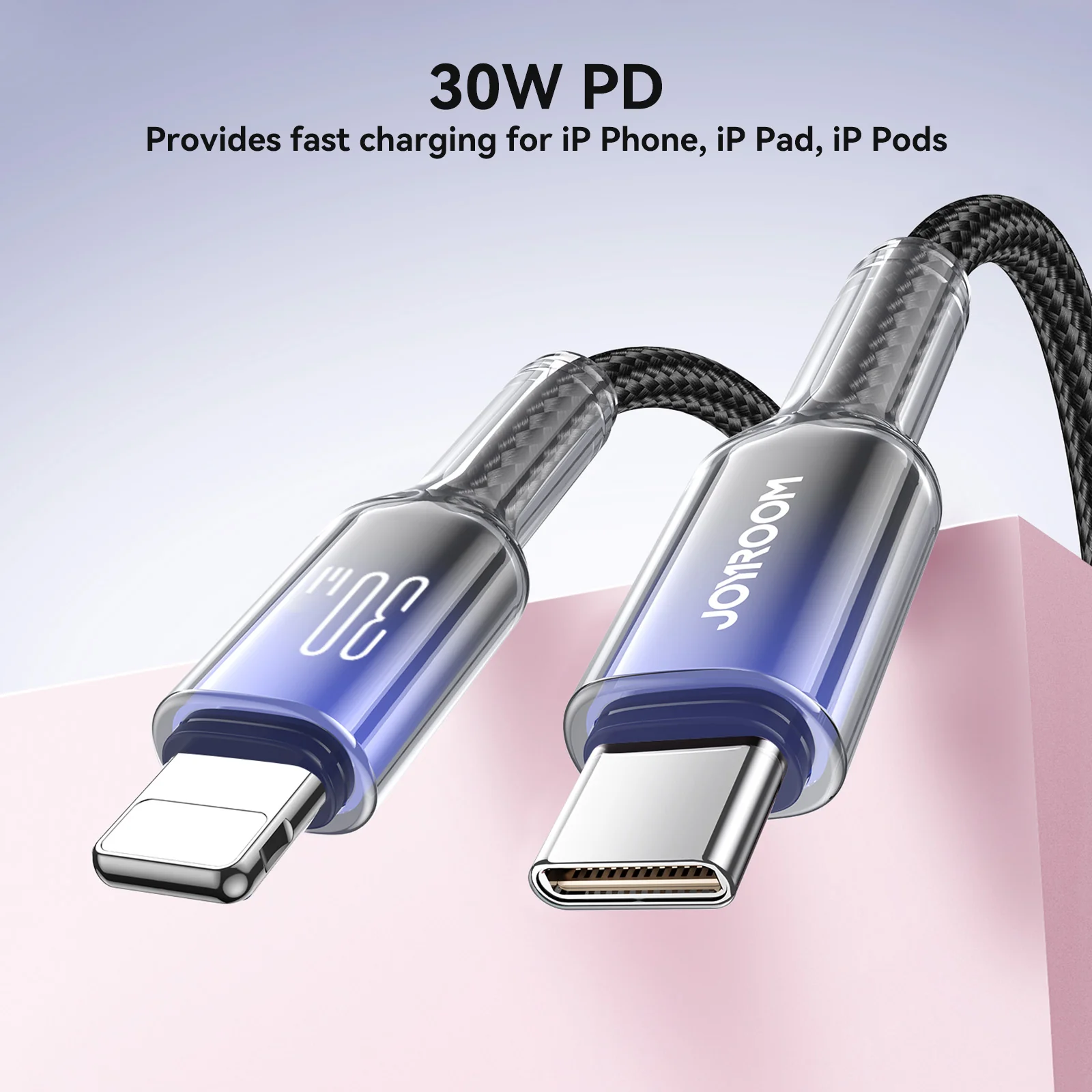 JoyRoom USB-C To Lightning Fast-Charging Data Cable 1m