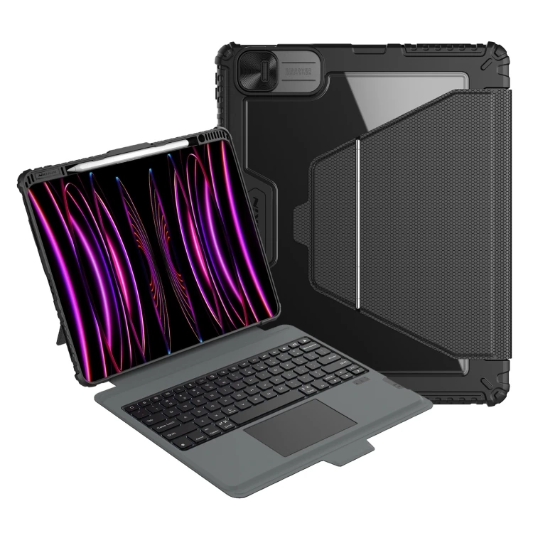 Nillkin Bumper Keyboard Case For iPad 10th 10.9 Black