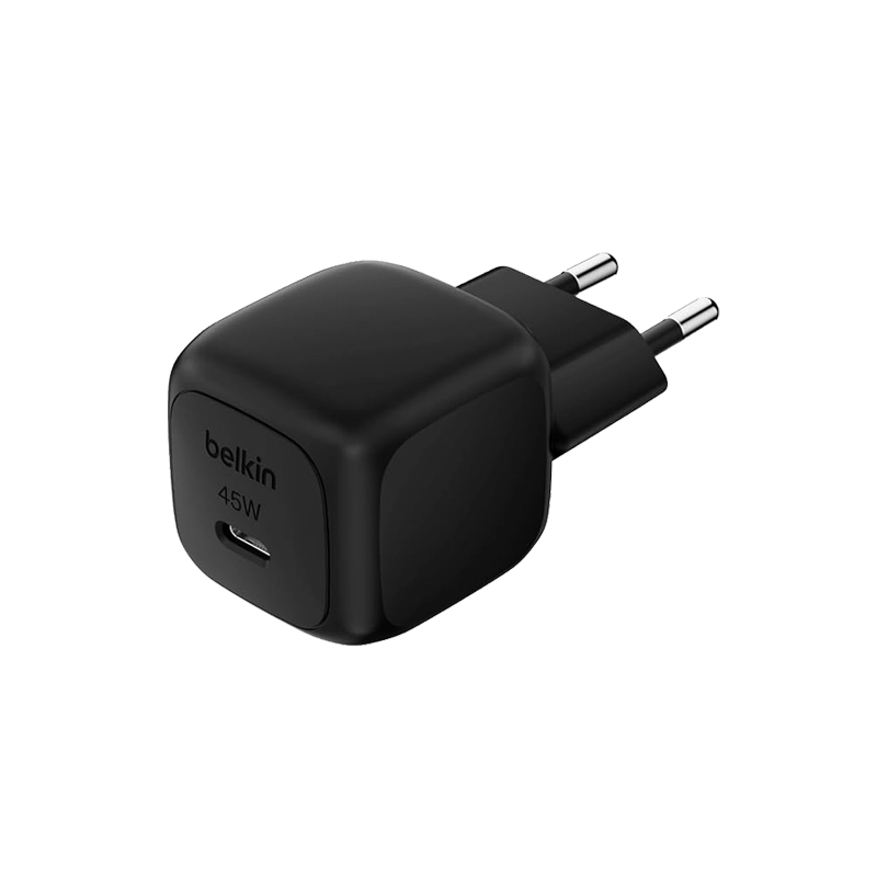 Belkin BoostCharge Compact USB-C Wall Charger 45W - Black