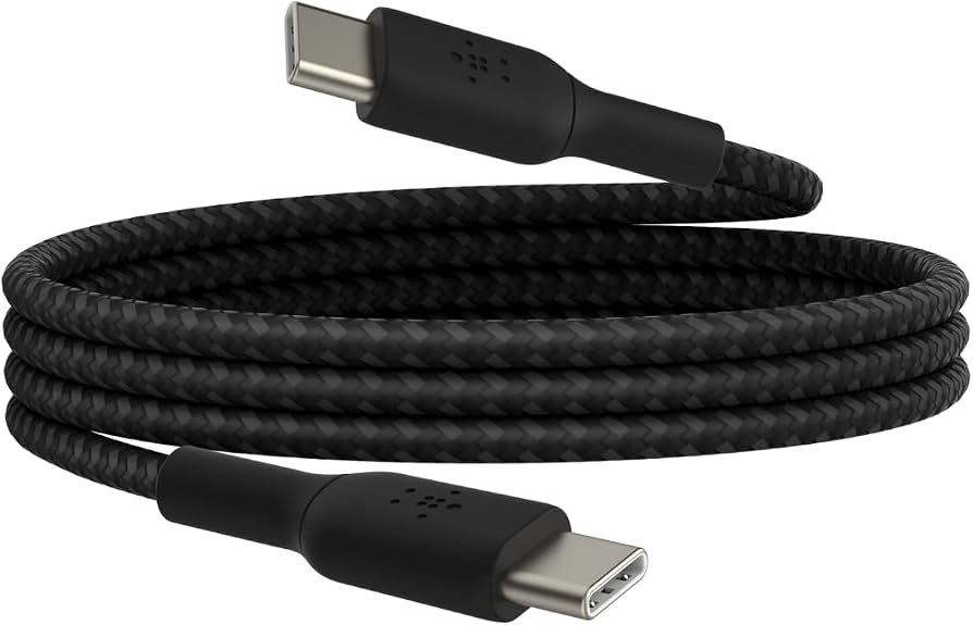 Belkin BoostCharge Pro Braided USB-C to USB-C Cable 60W 1m - Black
