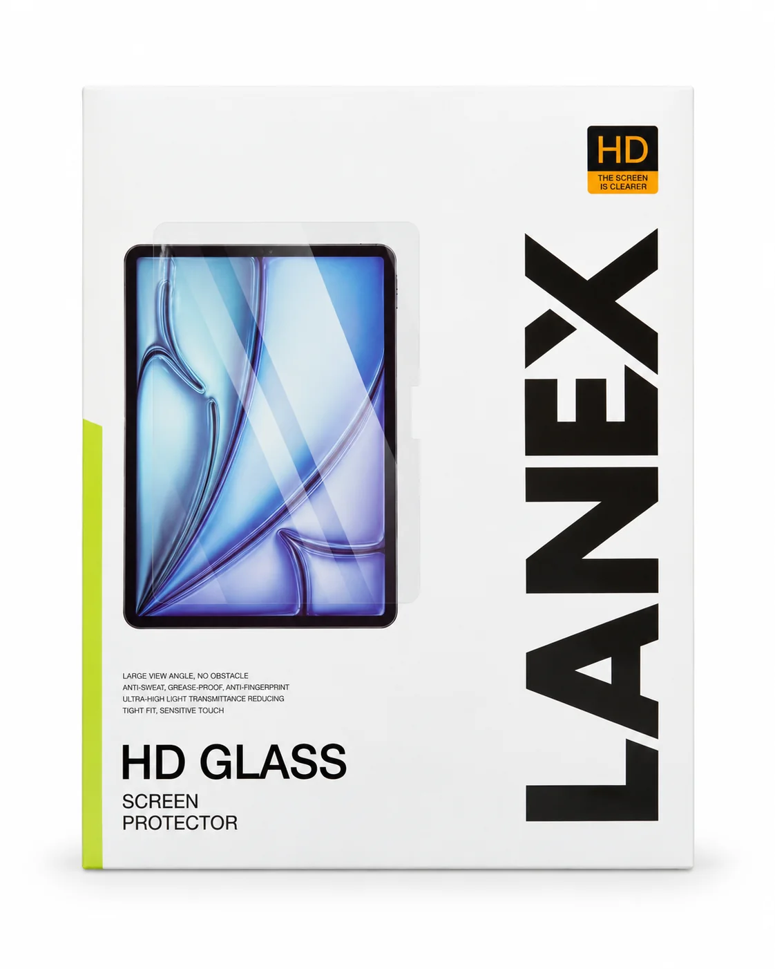 Lanex HD Glass Screen Protector for iPad