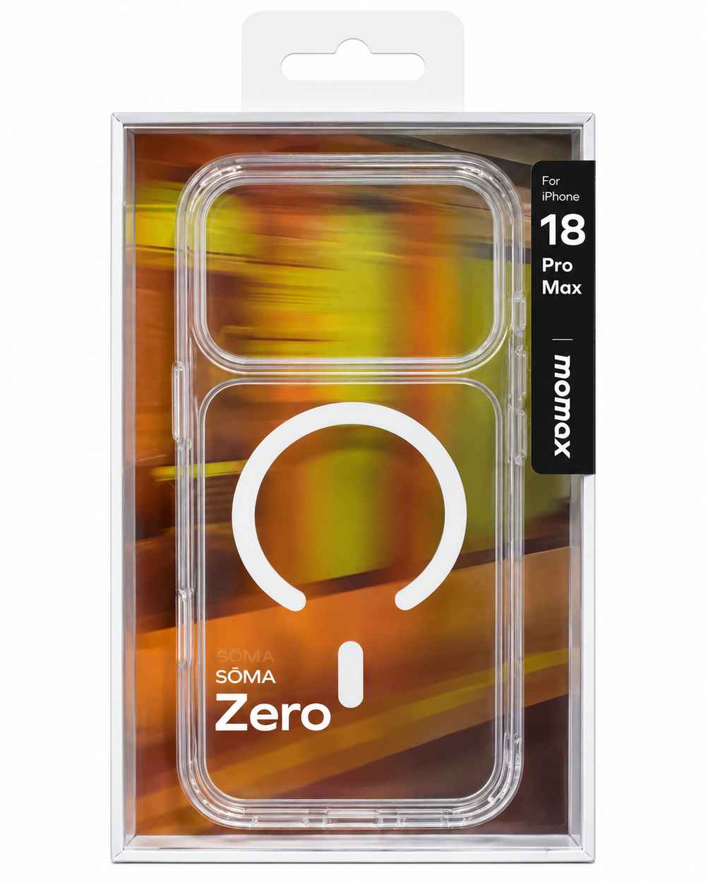 Momax SOMA Zero Clear Case for iPhone 18 Pro Max