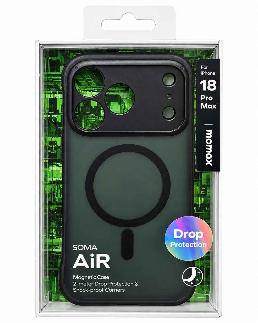 Momax SOMA Air Magnetic Case for iPhone 18 Pro | 18 Pro Max
