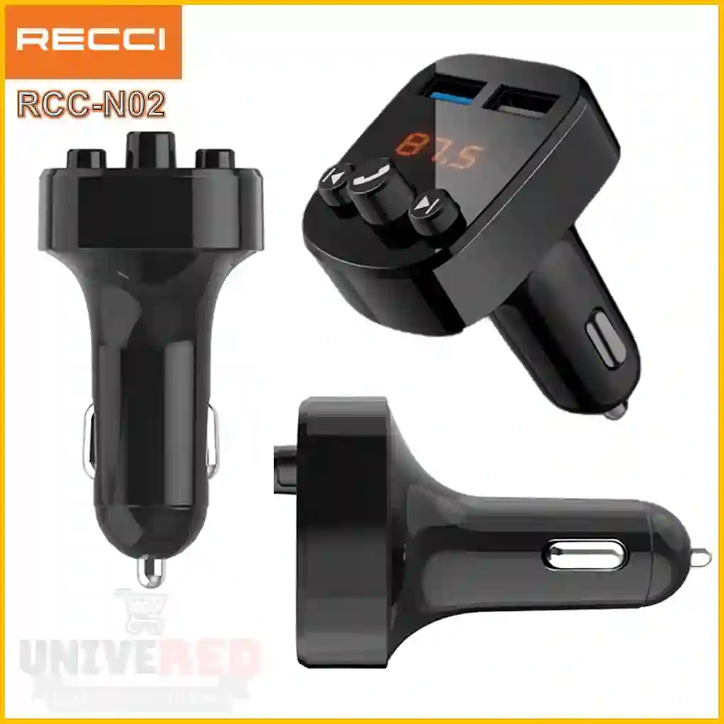 Recci Dual USB Charger & mb3