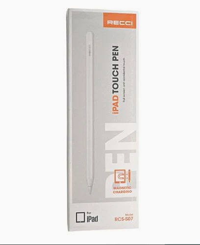 Recci iPad Touch Pen Magnetic Charging White